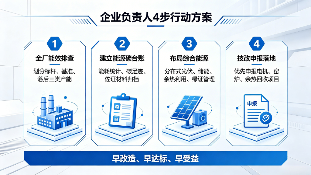 2026-2028 节能降碳改造攻坚：企业管理者合规增收实操手册