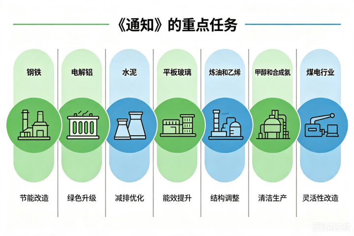 钢铁、化工、水泥等9大行业注意：节能降碳改造全面启动，三年窗口期已开启